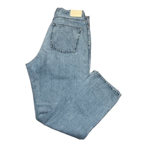 Everlane 90’s Cheeky Super High Rise Straight Leg Jean 32R Retro Butt Booster - Picture 11 of 13